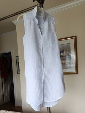 Sundance Striped Linen Tunic